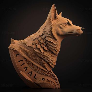 3D модель Canis latrans latrans (STL)